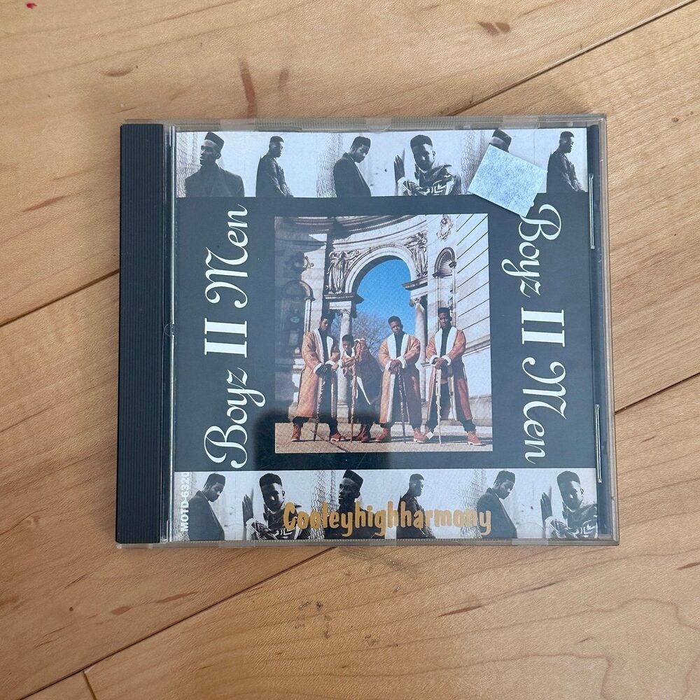 Boyz 2 Men 1st Album Cooleyhighharmony 10 Tracks, 1991 Motown Records - Complete